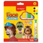 Face paints KEYROAD, 6 pcs, mix colors