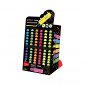 Zakreślacz KEYROAD Fluo, 72 szt., display, mix kolorów
