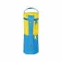 Pencil case KEYROAD, tube, double lock, handle, color mix