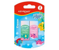 Gumka do ścierania KEYROAD Jelly Fun, ombre, 2 szt., blister, mix kolorów