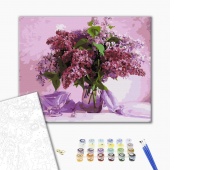 Malowanie po numerach BRUSHME, 40x50 cm, ulubiony bez, 1 szt., w pudełku