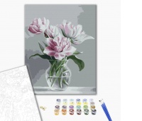 Malowanie po numerach BRUSHME, 40x50 cm, wazon czułości, 1 szt., w pudełku