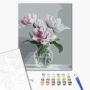 Paint by numbers BRUSHME, 40x50 cm, vase of tenderness, 1 pc, in a box