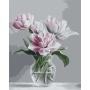 Paint by numbers BRUSHME, 40x50 cm, vase of tenderness, 1 pc, in a box