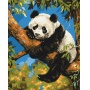 Paint by numbers BRUSHME, 40x50 cm, lazy panda, 1 pc, in a box