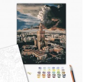 Malowanie po numerach BRUSHME, 40x50 cm, centrum Warszawy, 1 szt., w pudełku