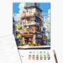 Paint by numbers BRUSHME, 40x50 cm, apartments in Tokyo, 1 pc, in a box