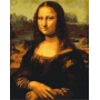 Malowanie po numerach BRUSHME, 40x50 cm, Mona Lisa, 1 szt., w pudełku, Produkty kreatywne, Artykuły szkolne