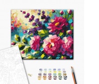 Paint by numbers BRUSHME, 40x50 cm, flowers of summer, 1 pc, in a box