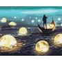 Paint by numbers BRUSHME, 40x50 cm, moon walk, 1 pc, in a box