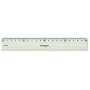 Plastic ruler KEYROAD Luminious, fluorescent, , 20cm, pendant, transparent