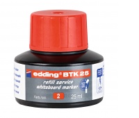 Tusz do uzupełniania markerów do tablic suchościeralnych E-BTK 25 EDDING, czerwony