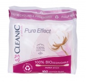 Patyczki higieniczne CLEANIC Pure Effect, 100 szt.