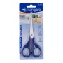 Office scissors KANGARO, 15cm, blister, mix colors