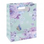 Gift bag DONAU HOME, laminated, 26x32,5x10cm, all year round, with handle, mix patterns