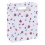 Gift bag DONAU HOME, laminated, 26x32,5x10cm, all year round, with handle, mix patterns