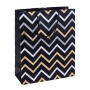 Torebka na prezenty DONAU HOME, laminowana, 25x30x10cm, całoroczna, sznurek, mix wzorów, Torby prezentowe, Koperty i akcesoria do wysyłek