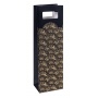 Liquor bag DONAU HOME, laminated, 12x41,5x8cm, all year round, with handle, mix patterns