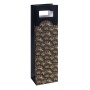 Liquor bag DONAU HOME, laminated, 12x41,5x8cm, all year round, with handle, mix patterns