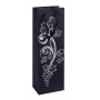 Liquor bag DONAU HOME, laminated, 12x35,5x8cm, all year round, string, mix patterns