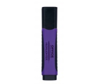 Zakreślacz OFFICE PRODUCTS z gumowym uchwytem, 2-5mm, fioletowy