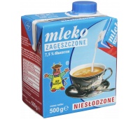 Mleko GOSTYŃ, zagęszczone, niesłodzone, 0,5 l, krótki termin ważności