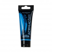 Acrylic paint KEYROAD, metallic, 75ml, tube, blue