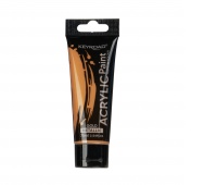 Acrylic paint KEYROAD, metallic, 75ml, tube, gold