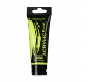 Farba akrylowa KEYROAD, neonowa, 75ml, tubka, żółta