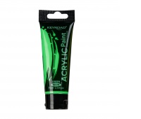 Acrylic paint KEYROAD, neon, 75ml, tube, green