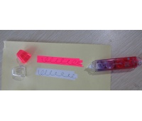 Korektor i zakreślacz w taśmie KEYROAD Jelly Gel, blister