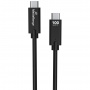 Cable USB-C MEDIARANGE, charger, 100W max, USB 3.1, 1,2m, black