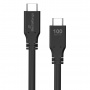 Cable USB-C MEDIARANGE, charger, 100W max, USB 3.2, 3m, black