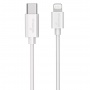 Kabel USB-C MEDIARANGE Apple Lightning, ładowarka, 1m, biały, Złącza i adaptery, Akcesoria komputerowe