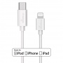 Kabel USB-C MEDIARANGE Apple Lightning, ładowarka, 1m, biały, Złącza i adaptery, Akcesoria komputerowe