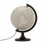 Contour globe with explanation GŁOWALA, illuminated, dia. 250mm, in a box