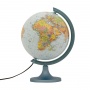 Political-physical globe GŁOWALA, illuminated, dia. 250mm, in a box, with AR application