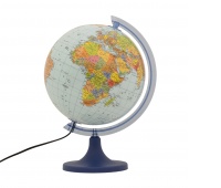 Political globe GŁOWALA illuminated, diam. 250mm, in a box