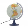 Political globe GŁOWALA illuminated, diam. 250mm, in a box