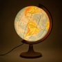 Physical globe GŁOWALA, illuminated, plastic. low foot, diam. 320mm, in a box