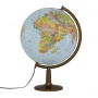 Political-physical globe GŁOWALA, illuminated, plastic. low foot, dia. 420mm, in a box, with AR application