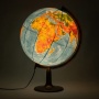 Political-physical globe GŁOWALA, illuminated, plastic. low foot, dia. 420mm, in a box, with AR application