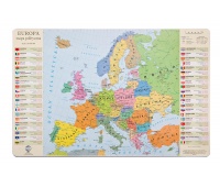 Podkładka na biurko GŁOWALA, mapa polityczna Europy, 58x38cm