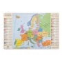 Desk mat GŁOWALA, political map of Europe, 58x38cm