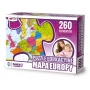 Educational puzzle GŁOWALA, map of Europe, 260 elements, 60x40cm
