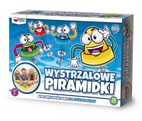 Gra zręcznościowa GŁOWALA, wystrzałowe piramidki, 235x245x60mm