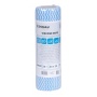All-purpose cloths DONAU HOME, with viscose 70%, roll, wave, 23x39cm, 25 leaves, blue
