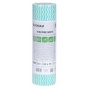 All-purpose cloths DONAU HOME, with viscose 70%, roll, wave, 23x39cm, 25 leaves, green