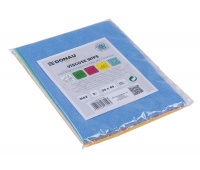 All-purpose cloths DONAU HOME, with viscose 70%, folding, max, 30x40cm, 5 pcs, color mix