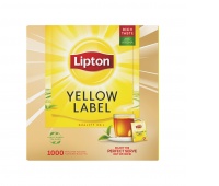 Herbata LIPTON czarna, Yellow Label, 1000 kopert